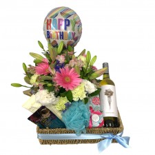 ladies birthday gift basket send a basket birthday wishes